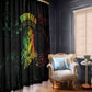 Reggae King Buffalo Soldier Window Curtain Honoring The Legend