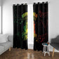 Reggae King Buffalo Soldier Window Curtain Honoring The Legend
