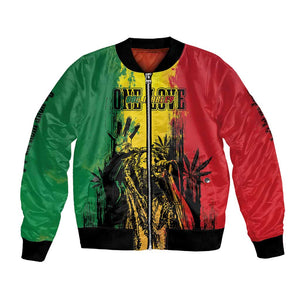 Legend Bob Personalized Bomber Jacket Reggae Grunge