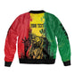 Legend Bob Personalized Bomber Jacket Reggae Grunge