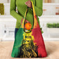 Legend Bob Personalized Grocery Bag Reggae Grunge