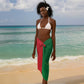 Legend Bob Personalized Sarong Reggae Grunge