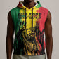 Legend Bob Personalized Sleeveless Hoodie Reggae Grunge - African Pride