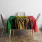 Legend Bob Personalized Tablecloth Reggae Grunge