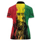 Legend Bob Personalized Women Polo Shirt Reggae Grunge
