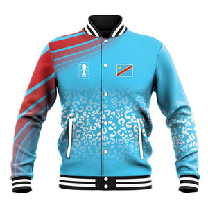 DR Congo WC2026 Custom Guernsey Leopard Inspired Baseball Jacket