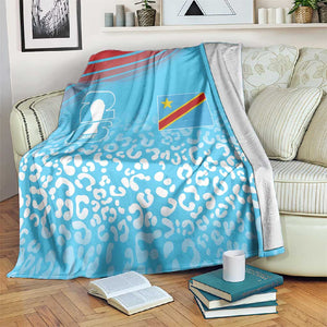 DR Congo WC2026 Guernsey Leopard Inspired Blanket