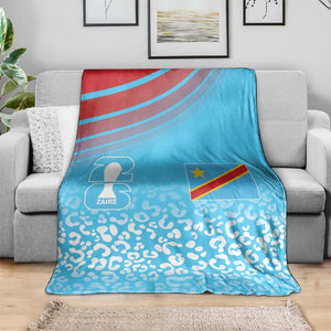 DR Congo WC2026 Guernsey Leopard Inspired Blanket