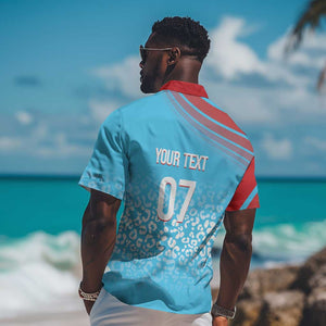 DR Congo WC2026 Custom Guernsey Leopard Inspired Hawaiian Shirt