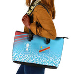DR Congo WC2026 Guernsey Leopard Inspired Leather Tote Bag