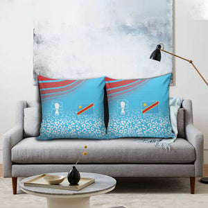 DR Congo WC2026 Guernsey Leopard Inspired Pillow Cover