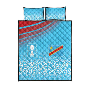 DR Congo WC2026 Guernsey Leopard Inspired Quilt Bed Set