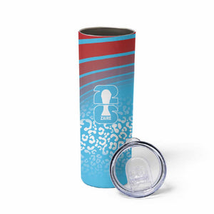DR Congo WC2026 Custom Guernsey Leopard Inspired Skinny Tumbler