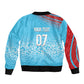 DR Congo WC2026 Custom Guernsey Leopard Inspired Sleeve Zip Bomber Jacket