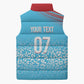 DR Congo WC2026 Custom Guernsey Leopard Inspired Sleeveless Puffer Jacket