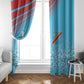 DR Congo WC2026 Guernsey Leopard Inspired Window Curtain