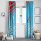 DR Congo WC2026 Guernsey Leopard Inspired Window Curtain