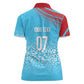 DR Congo WC2026 Custom Guernsey Leopard Inspired Women Polo Shirt