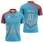 DR Congo WC2026 Custom Guernsey Leopard Inspired Zipper Polo Shirt