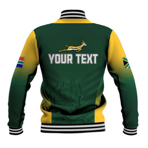 South Africa Rugby Baseball Jacket Bokke Champions LT7