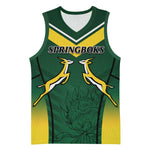 South Africa Rugby Basketball Jersey Bokke Champions - African Pride