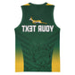 South Africa Rugby Basketball Jersey Bokke Champions - African Pride