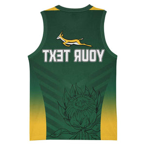 South Africa Rugby Basketball Jersey Bokke Champions - African Pride