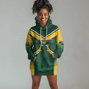 South Africa Rugby Hoodie Dress Bokke Champions