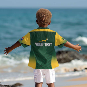 South Africa Rugby Kid Hawaiian Shirt Bokke Champions