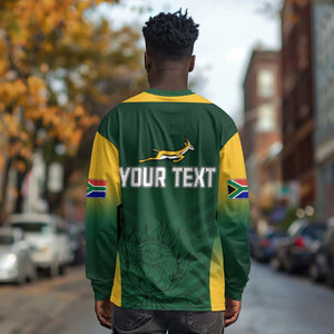 South Africa Rugby Long Sleeve Shirt Bokke Champions LT7