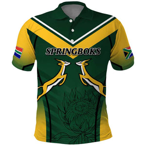 South Africa Rugby Polo Shirt Bokke Champions
