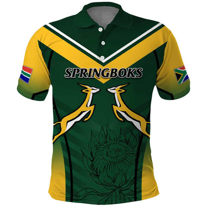 South Africa Rugby Polo Shirt Bokke Champions