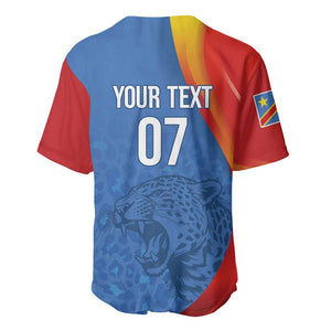 DR Congo Football 2026 Custom Baseball Jersey Les Leopards - Glory Upon Glory LT7