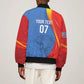 DR Congo Football 2026 Custom Bomber Jacket Les Leopards - Glory Upon Glory - African Pride