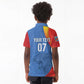DR Congo Football 2026 Custom Kid Polo Shirt Les Leopards - Glory Upon Glory LT7