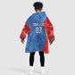 DR Congo Football 2026 Custom Kid Wearable Blanket Hoodie Les Leopards - Glory Upon Glory - African Pride