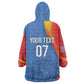 DR Congo Football 2026 Custom Kid Wearable Blanket Hoodie Les Leopards - Glory Upon Glory - African Pride