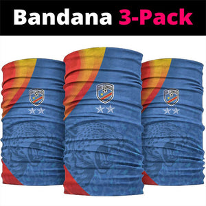 DR Congo Football 2026 Neck Gaiter Les Leopards - Glory Upon Glory - African Pride