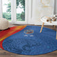 DR Congo Football 2026 Round Carpet Les Leopards - Glory Upon Glory - African Pride