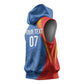 DR Congo Football 2026 Custom Sleeveless Hoodie Les Leopards - Glory Upon Glory - African Pride