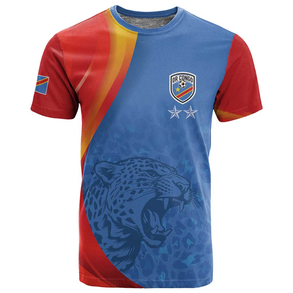 DR Congo Football 2026 Custom T shirt Les Leopards - Glory Upon Glory - African Pride