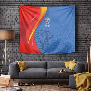 DR Congo Football 2026 Tapestry Les Leopards - Glory Upon Glory - African Pride