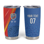 DR Congo Football 2026 Custom Tumbler Cup Les Leopards - Glory Upon Glory - African Pride