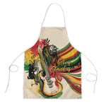 Reggae Soul B.Marley Grungy Apron Get Up Stand Up - African Pride