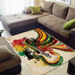Reggae Soul B.Marley Grungy Area Rug Get Up Stand Up - African Pride