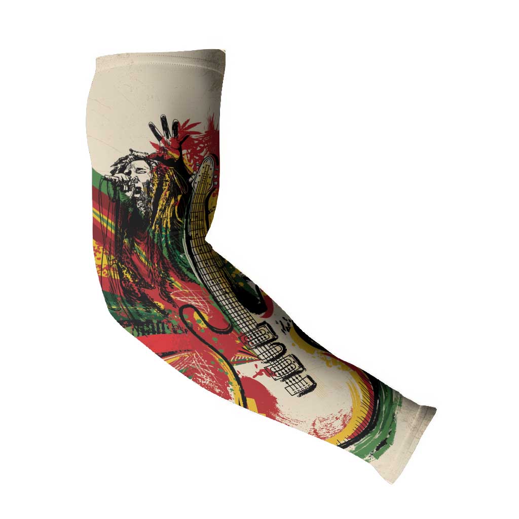 Reggae Soul B.Marley Grungy Arm Sleeves Get Up Stand Up - African Pride