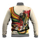 Reggae Soul B.Marley Grungy Baseball Jacket Get Up Stand Up - African Pride