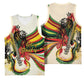 Reggae Soul B.Marley Grungy Basketball Jersey Get Up Stand Up - African Pride