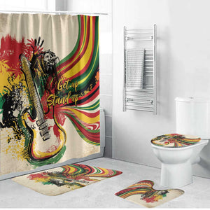 Reggae Soul B.Marley Grungy Bathroom Set Get Up Stand Up - African Pride