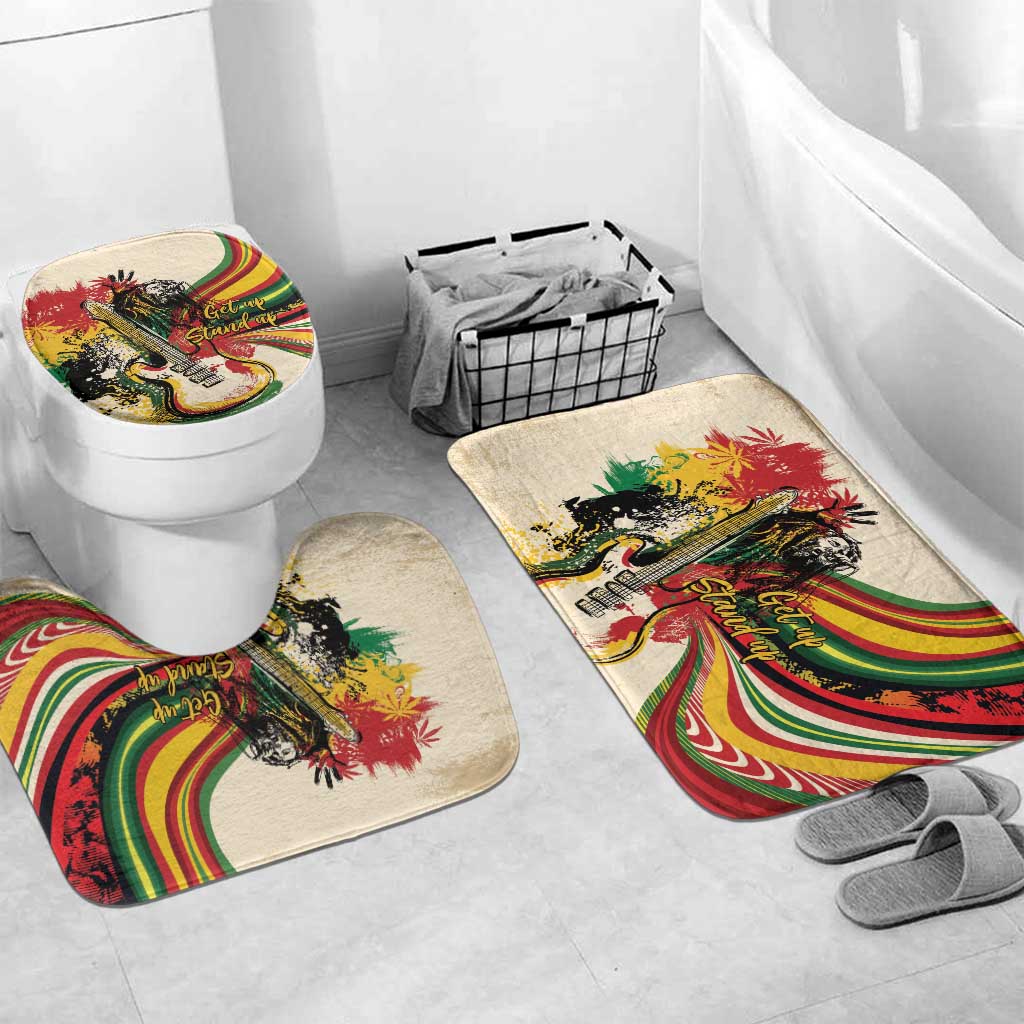 Reggae Soul B.Marley Grungy Bathroom Set Get Up Stand Up - African Pride